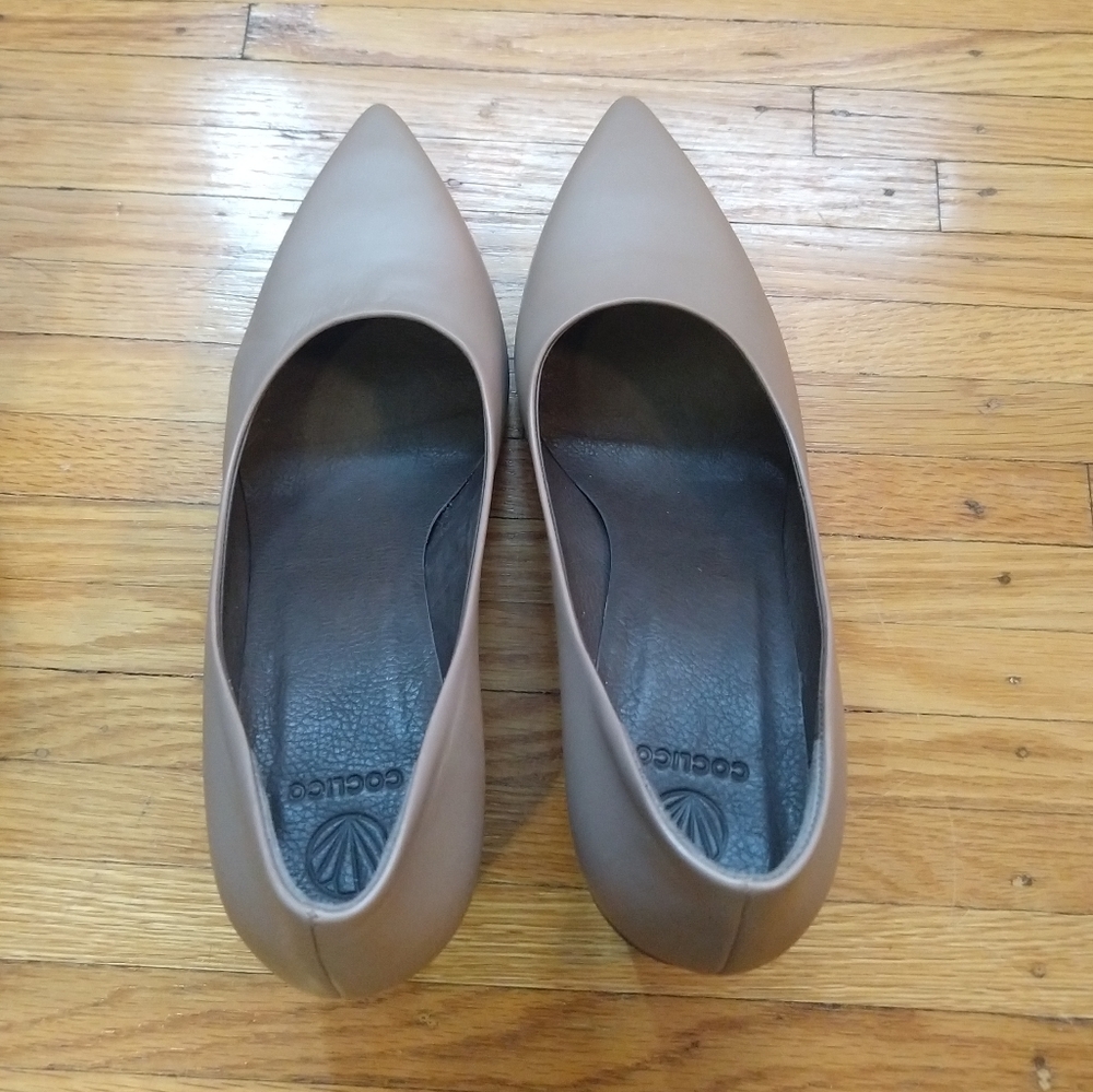 Coclico grey heels, European size 38